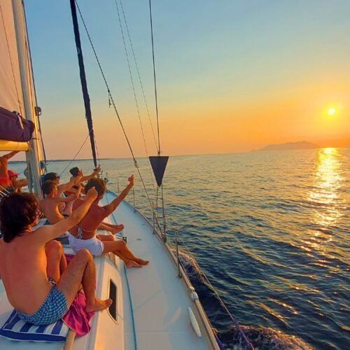 Vacanze barca vela_Luglio_Isole Egadi_Sail Sea Cucumber Vacanze barca vela Luglio Isole Egadi Sail Sea Cucumber